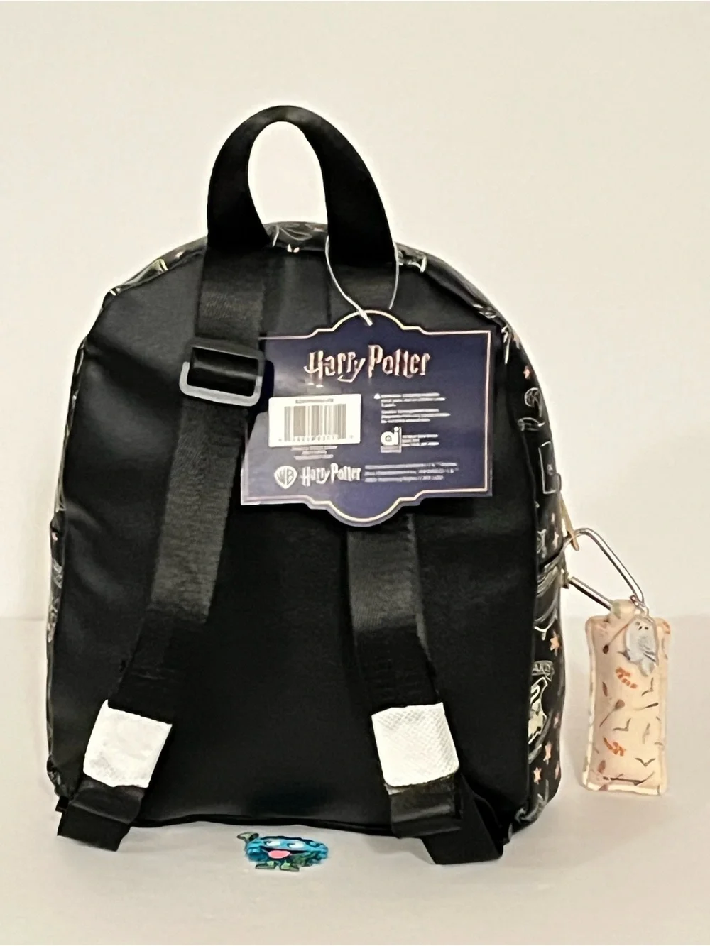Hogwarts Acceptance Letter Backpack with Hedgewig Lip Balm Case Zipper Pull